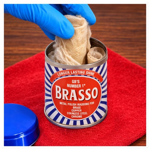 Brasso Metal Polish & Cleaner Wadding