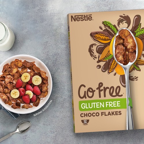 Go Free Gluten Free Chocolate Cornflakes Breakfast Cereal