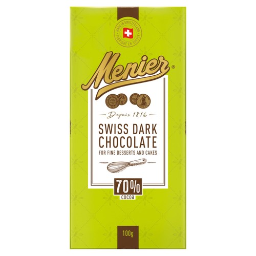 Menier Dark Chocolate, 100g Menier Dark Chocolate, 100g