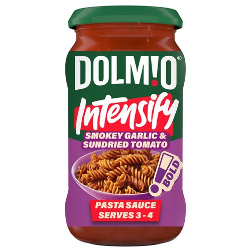Dolmio Intensify Bold Smokey Garlic & Sundried Tomato Pasta Sauce