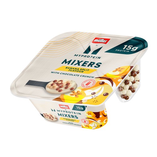 Muller MyProtein Mixers Banana Split