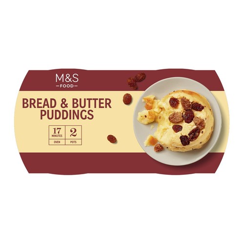 M&S Bread & Butter Puddings