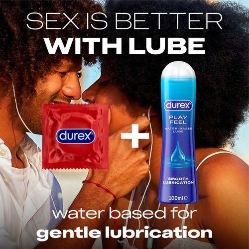 Durex Thin Feel Condoms Enhanced Sensitivity Regular Fit