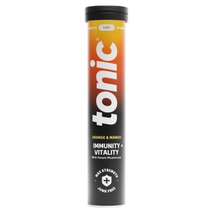 Tonic Health Daily Immunity & Vitality Orange & Mango Effervescent tablets