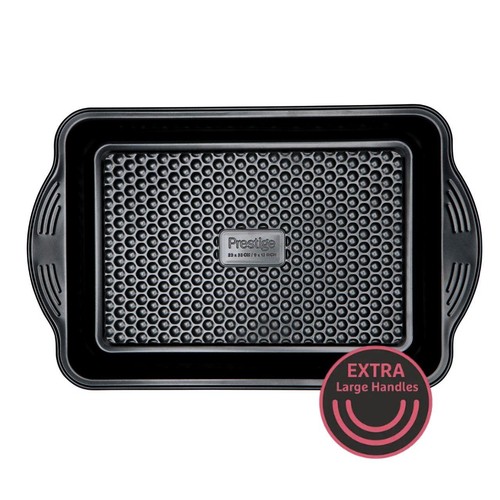 Prestige Aerolift Carbon Steel Medium Deep Baking Tray 41 x 25cm
