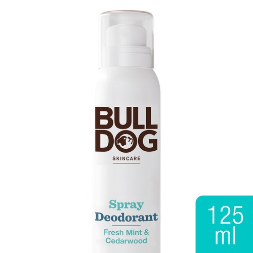 Bulldog Fresh Mint & Cedarwood Naturally Propelled Spray Deodorant