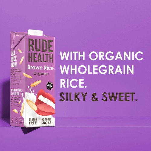 Rude Health Organic Brown Rice Drink Longlife