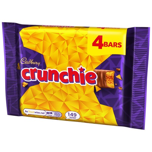 Cadbury Crunchie Chocolate Bar Multipack