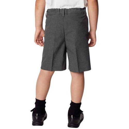 M&S Boys Regular Leg School Shorts, 9-10 Y, Grey 