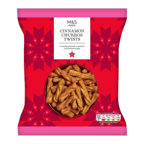M&S Cinnamon Churros Twists