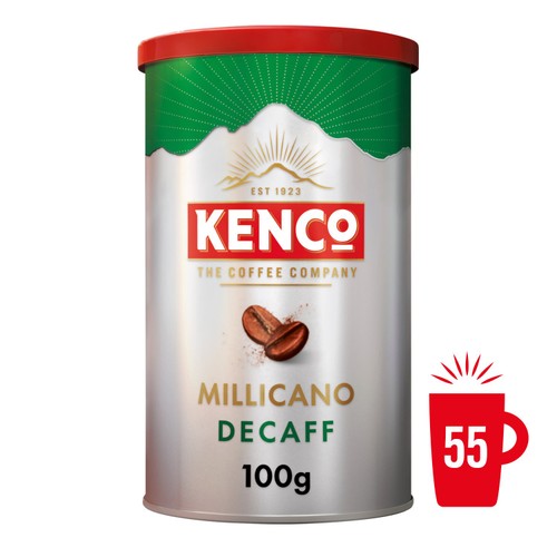 Kenco Millicano Decaff Wholebean Instant Coffee