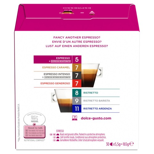 Nescafe Dolce Gusto Espresso 30 capsules