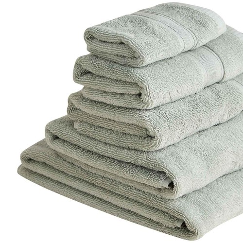 M&S Super Soft Pure Cotton Hand Towel, Sage