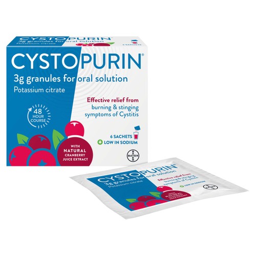 Cystopurin Granules for Oral Solution with Natural Cranberry Juice Extract