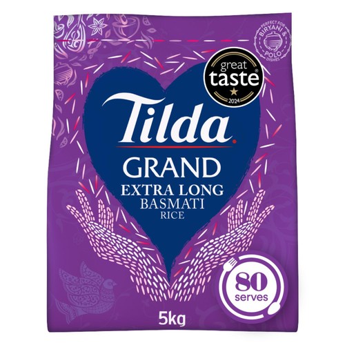 Tilda Grand Extra Long Grain Basmati Rice 