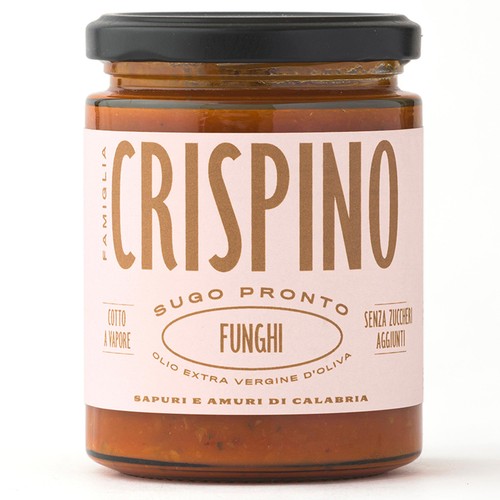 Crispino Pasta Sauce Tomato Funghi