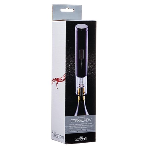 BarCraft Deluxe Electric Corkscrew