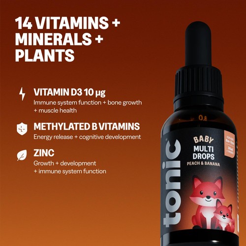 Tonic Health Baby Multivitamin Drops