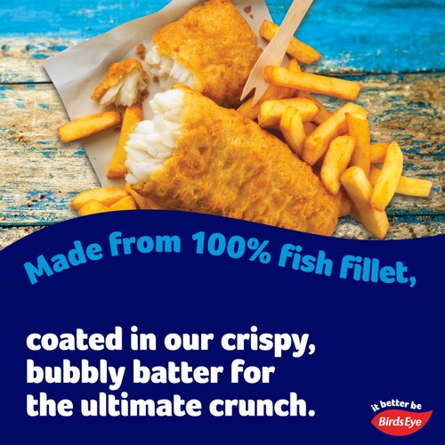 Birds Eye 2 MSC Jumbo Battered Fish Fillets