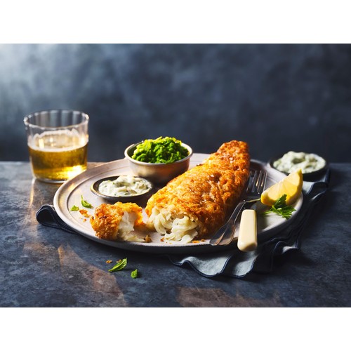 M&S Gastropub Battered Fish & Peas Main for Two