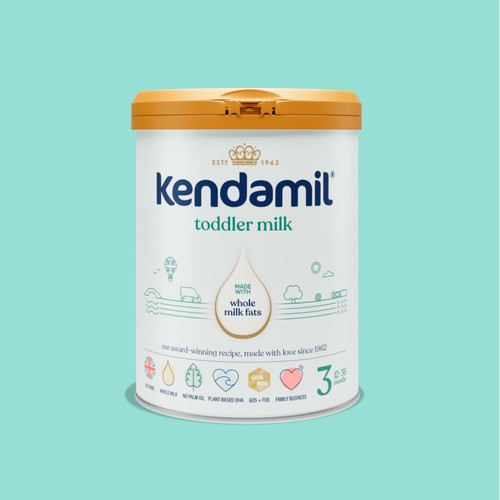 Kendamil 3 Toddler Milk Powder, 12-36 mths