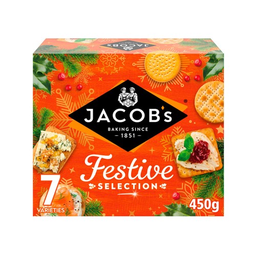 Jacob's The Festive Selection 7 Cracker Varieties