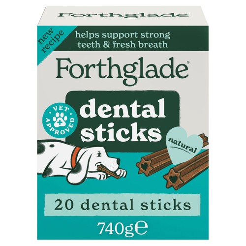 Forthglade Natural Grain-Free Plant-Based Dental Sticks