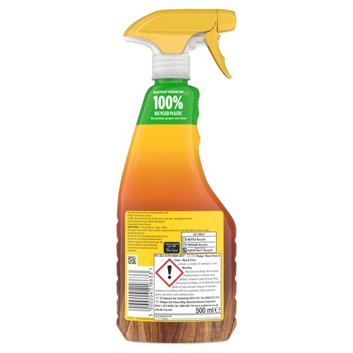 Pledge Expert Care Wood Cleaner Spray Aloe Vera