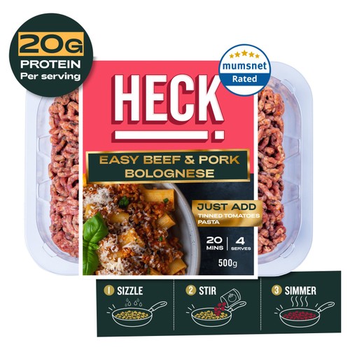 HECK Beef & Pork Bolognese Mince