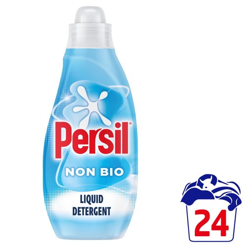 Persil Laundry Washing Liquid Detergent Non Bio 24 Washes
