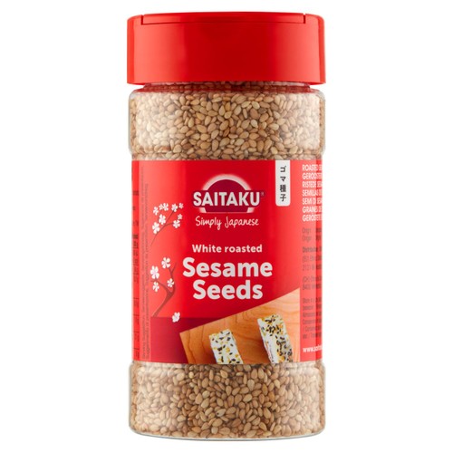 Saitaku Roasted White Sesame Seeds, 95g Saitaku Roasted White Sesame Seeds, 95g