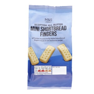 All Butter Mini Scottish Shortbread Fingers