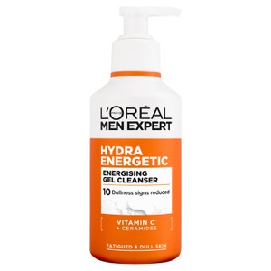 Loreal Men Expert Hydra Energetic Energising Gel Cleanser For Fatigue And Dullness 260Ml