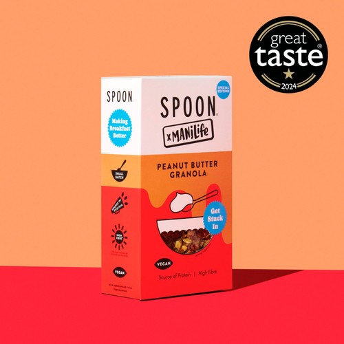 Spoon x Manilife Peanut Butter Granola