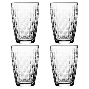 Ravenhead Essentials Jewel Hi-Ball Glasses Set 380ml