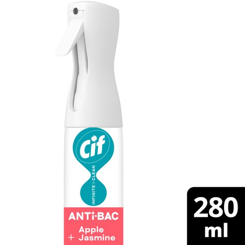 Cif Infinite Clean Anti-Bac All in One Cleaner Spray Apple & Jasmine