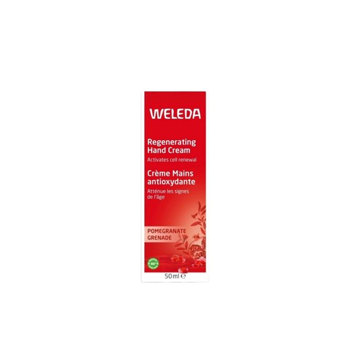 Weleda Natural Pomegranate Regenerating Hand Cream, Vegan