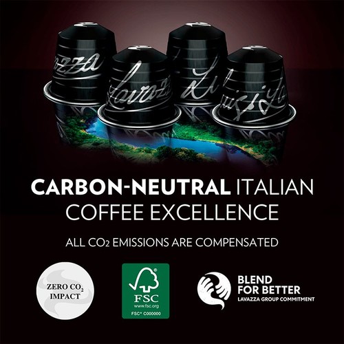 Lavazza Espresso Ristretto Aluminium Nespresso Compatible Capsules