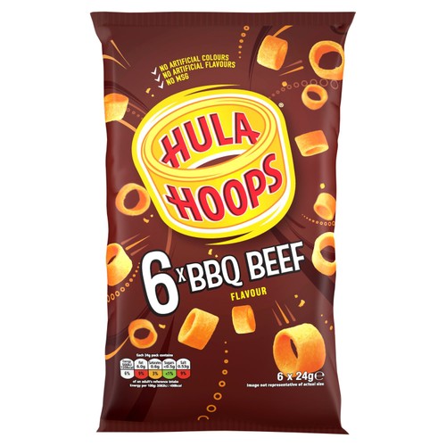 Hula Hoops BBQ Beef Multipack Crisps