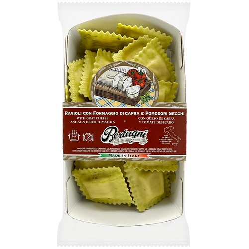 Bertagni Goat Cheese and Sundried Tomato Ravioli