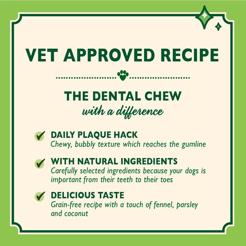 Lily's Kitchen Woofbrush Natural Daily Dental Chew Large Dog Multipack