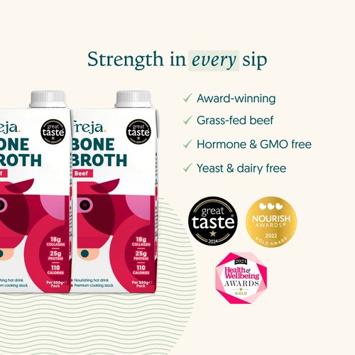 Freja Classic Beef Sipping Bone Broth