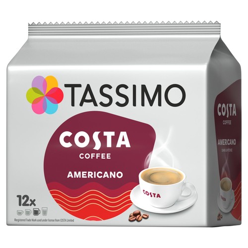 Tassimo Costa Americano Coffee Pods