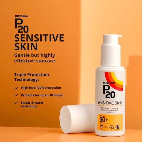 P20 Sensitive SPF 50+ Sun Cream