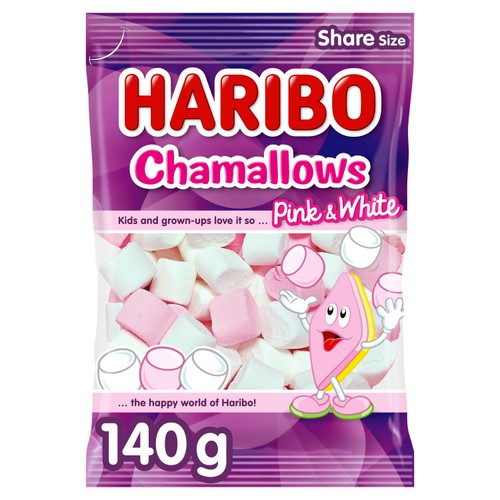 Haribo Chamallows Pink & White Marshmallows