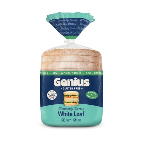 Genius -  Naturally Genius Gluten Free White Loaf