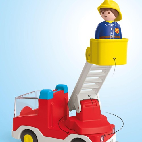 Playmobil 71683 JUNIOR - Ladder Unit Fire Truck