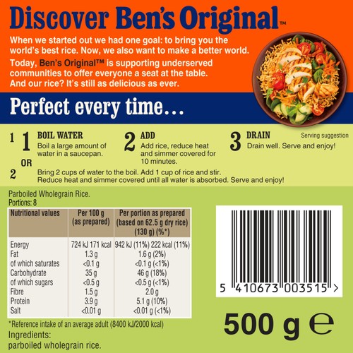 Ben's Original Wholegrain Rice