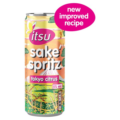 itsu Tokyo Citrus Sake Spritz