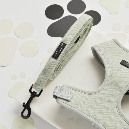 Cocopup London Sage Tweed Dog Lead